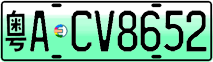 License plate of China, Electric vehicles