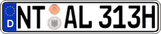 German license plate, Plates for oldtimers (type 