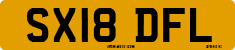 License plate of the United Kingdom, 2001 year system