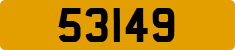 License plate of Guernsey, Regular plates