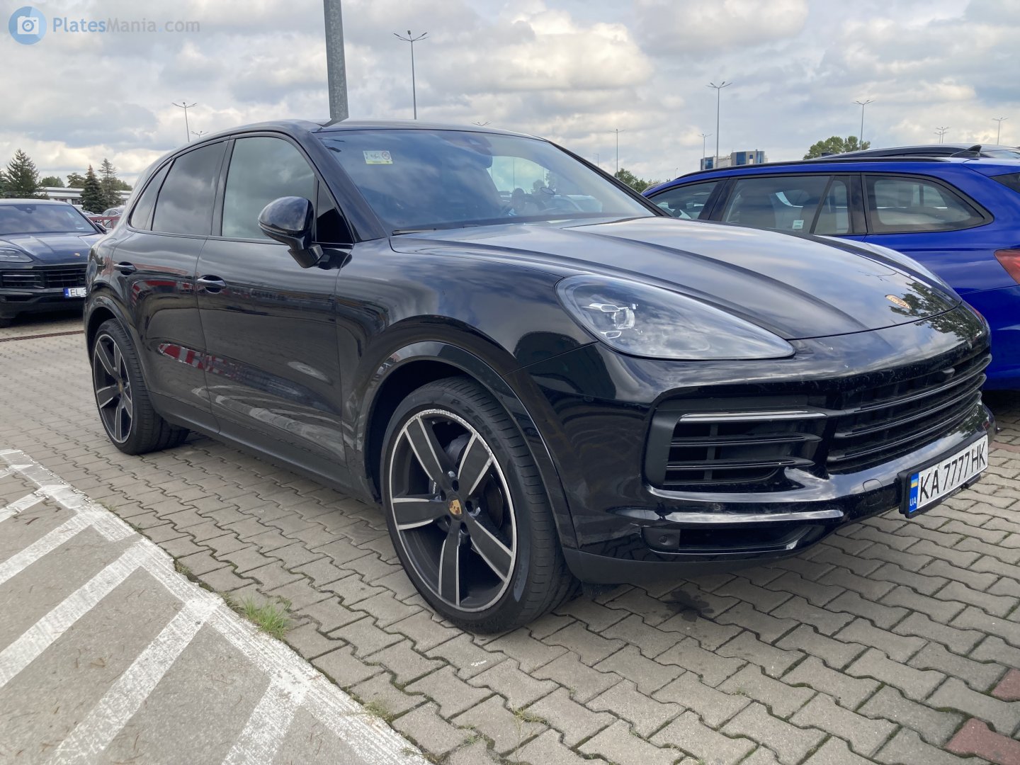 KA 7777 HK, Porsche Cayenne 3rd gen SUV (PO536; 9Y0), 2017–2023