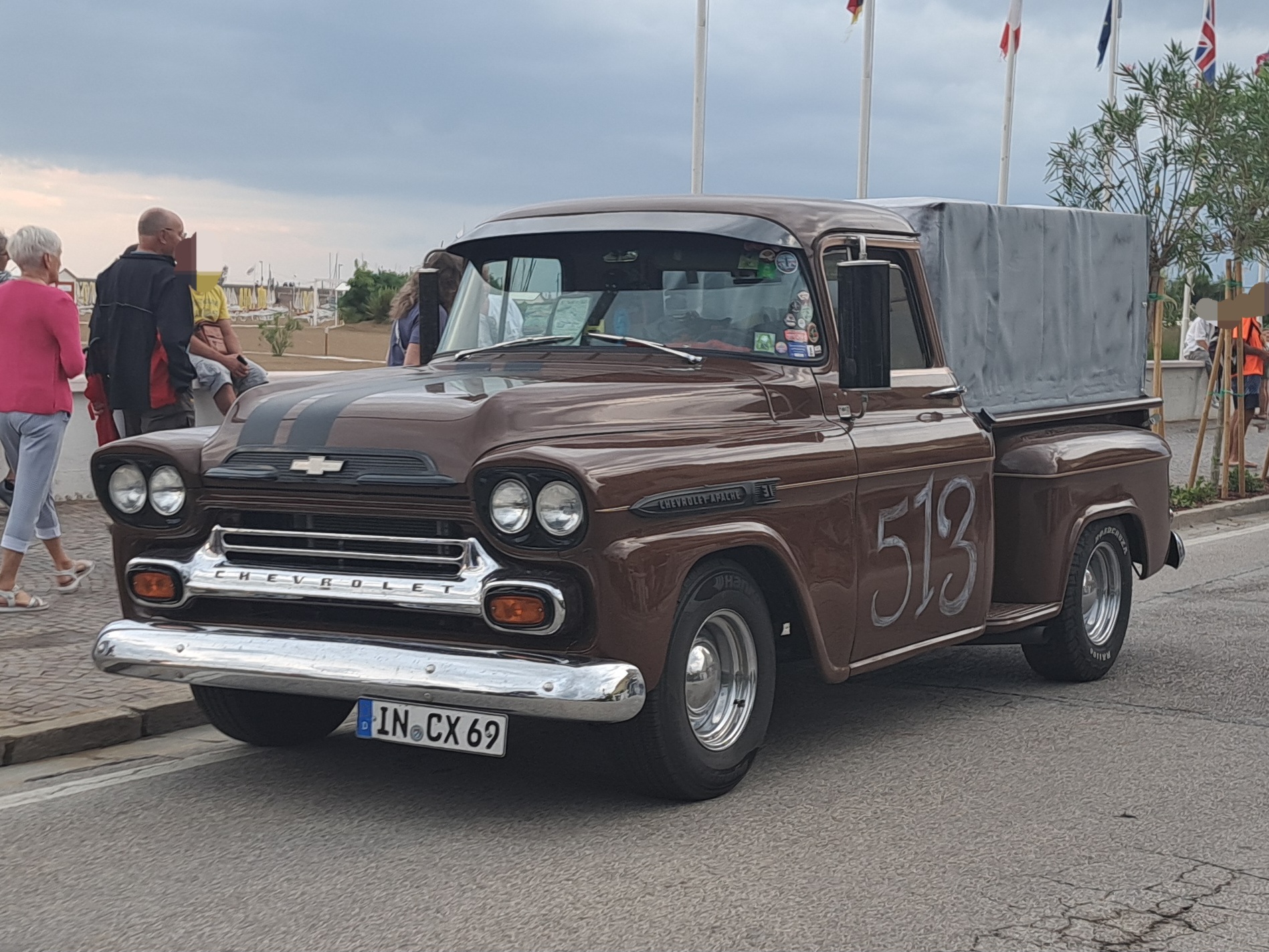 IN CX 69, Chevrolet Apache 1st gen Truck (3100/3200/3600/3800; A-body), 1957–1959
