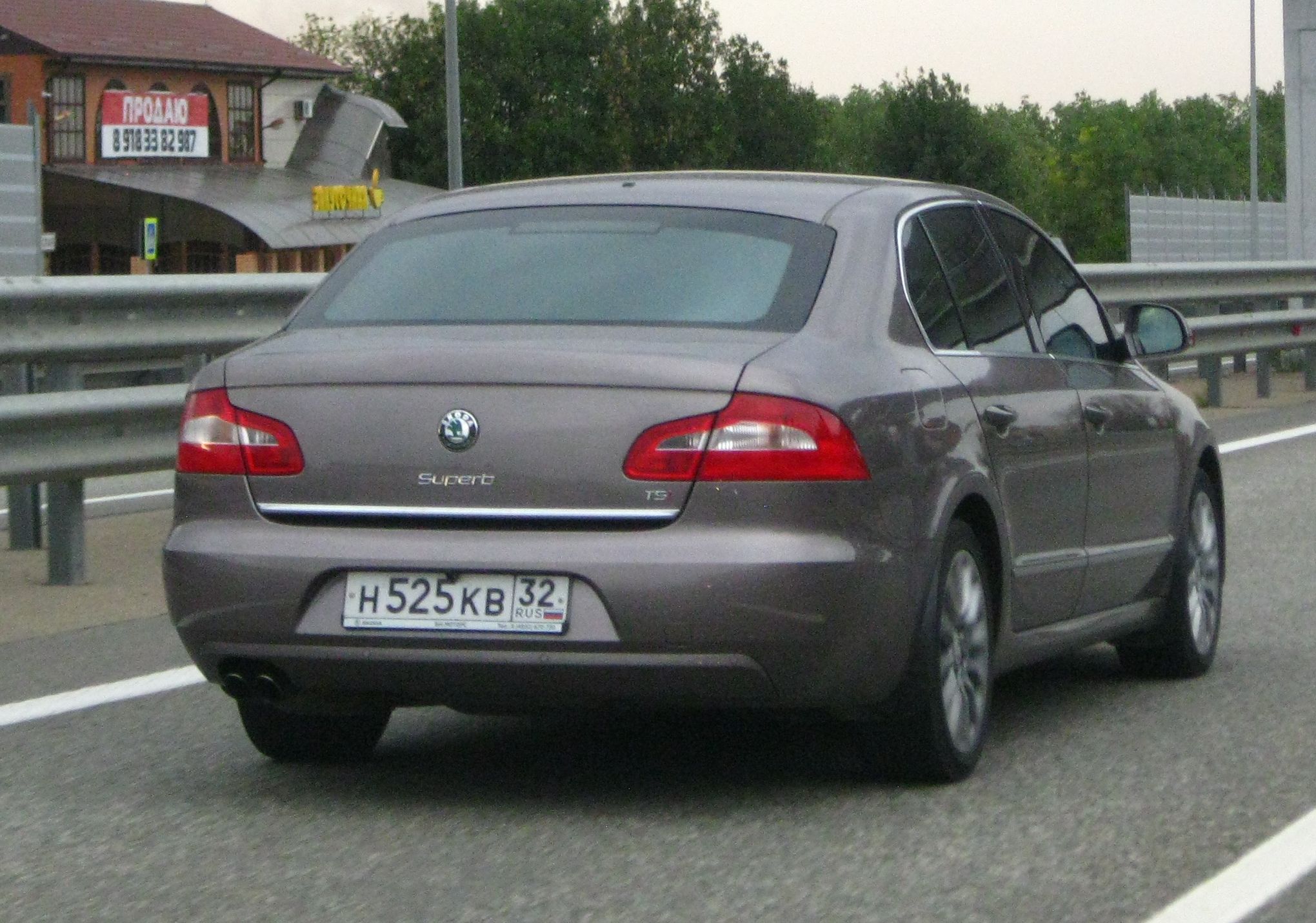 н 525 кв 32, Skoda Superb 2nd gen Sedan/Liftback (B6/3T4), 2008–2013