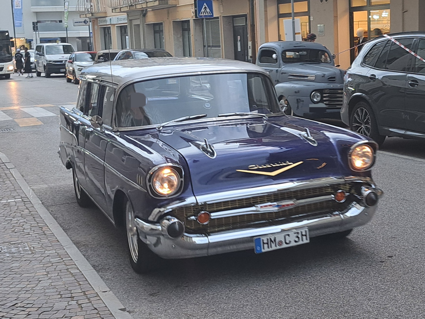 HM C 3 H, Chevrolet 210 2nd gen 1957 5-door Station Wagon (2119-1062; A-body), 2nd facelift, 1956–1957