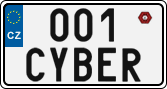 License plate of the Czech Republic, Vanity Plates