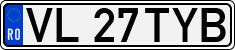 License plate of Romania, Regular plates