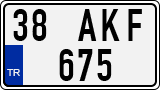 License plate of Turkey, Regular plates