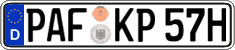 German license plate, Plates for oldtimers (type 