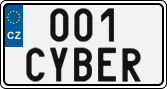 License plate of the Czech Republic, Vanity Plates
