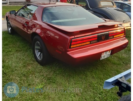 BE 839706, Pontiac Firebird