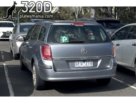 UFU-276, Holden Astra