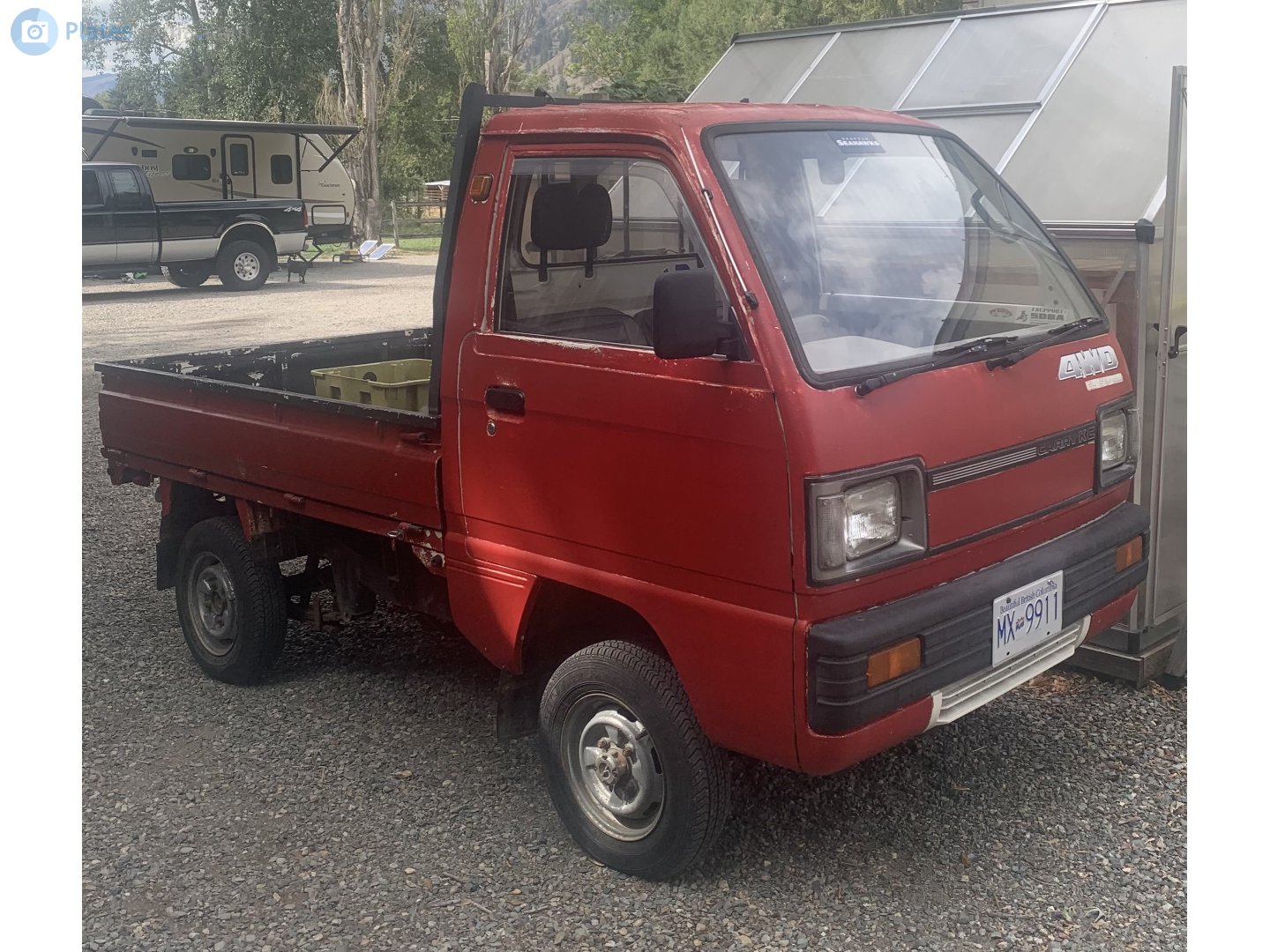 MX-9911, Suzuki Carry 8th gen (Super Carry) Truck (DA(DB)41T/51T/71T/81T; SK408/SK410), facelift, 1986–1991