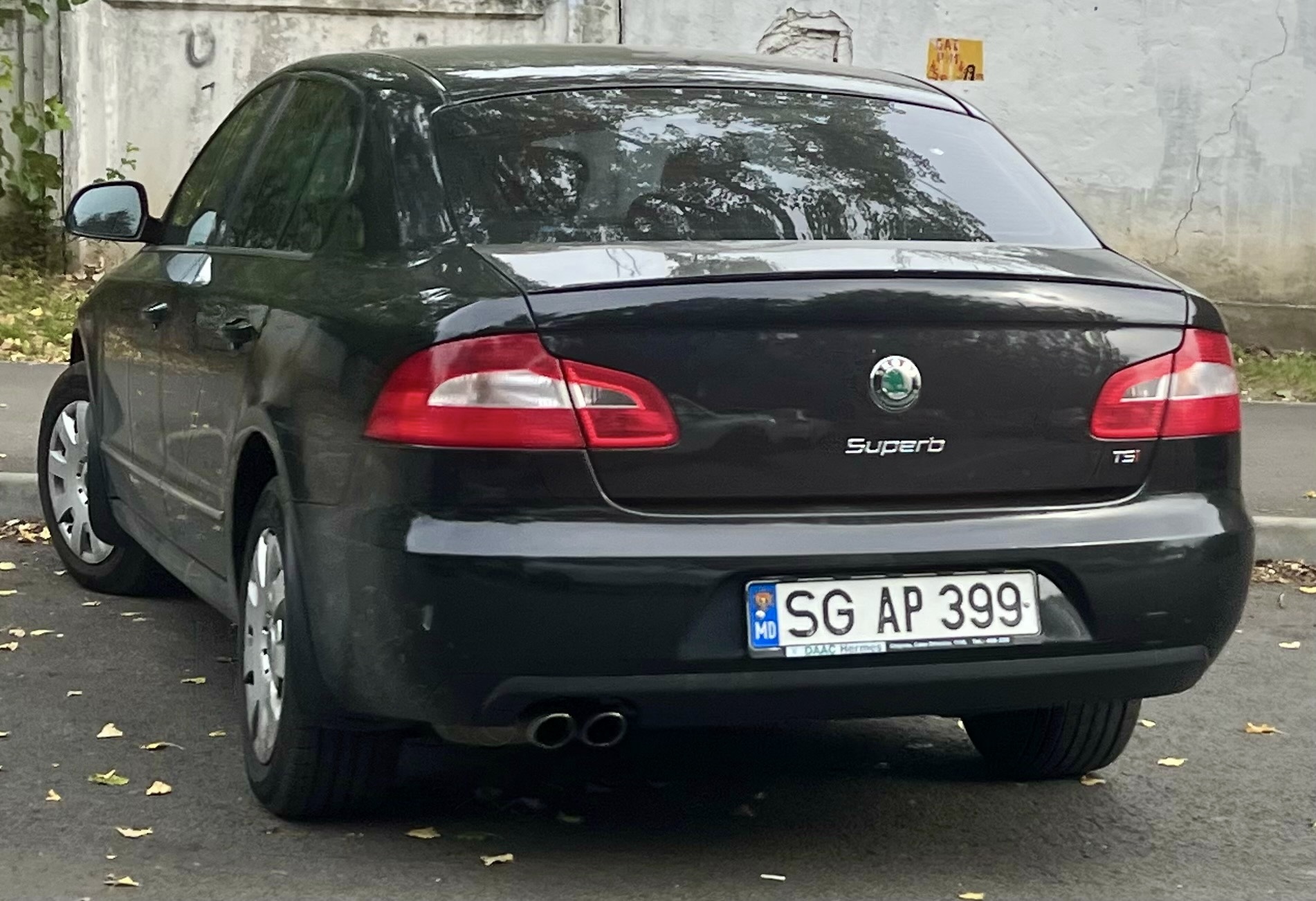 SG AP 399, Skoda Superb 2nd gen Sedan/Liftback (B6/3T4), 2008–2013