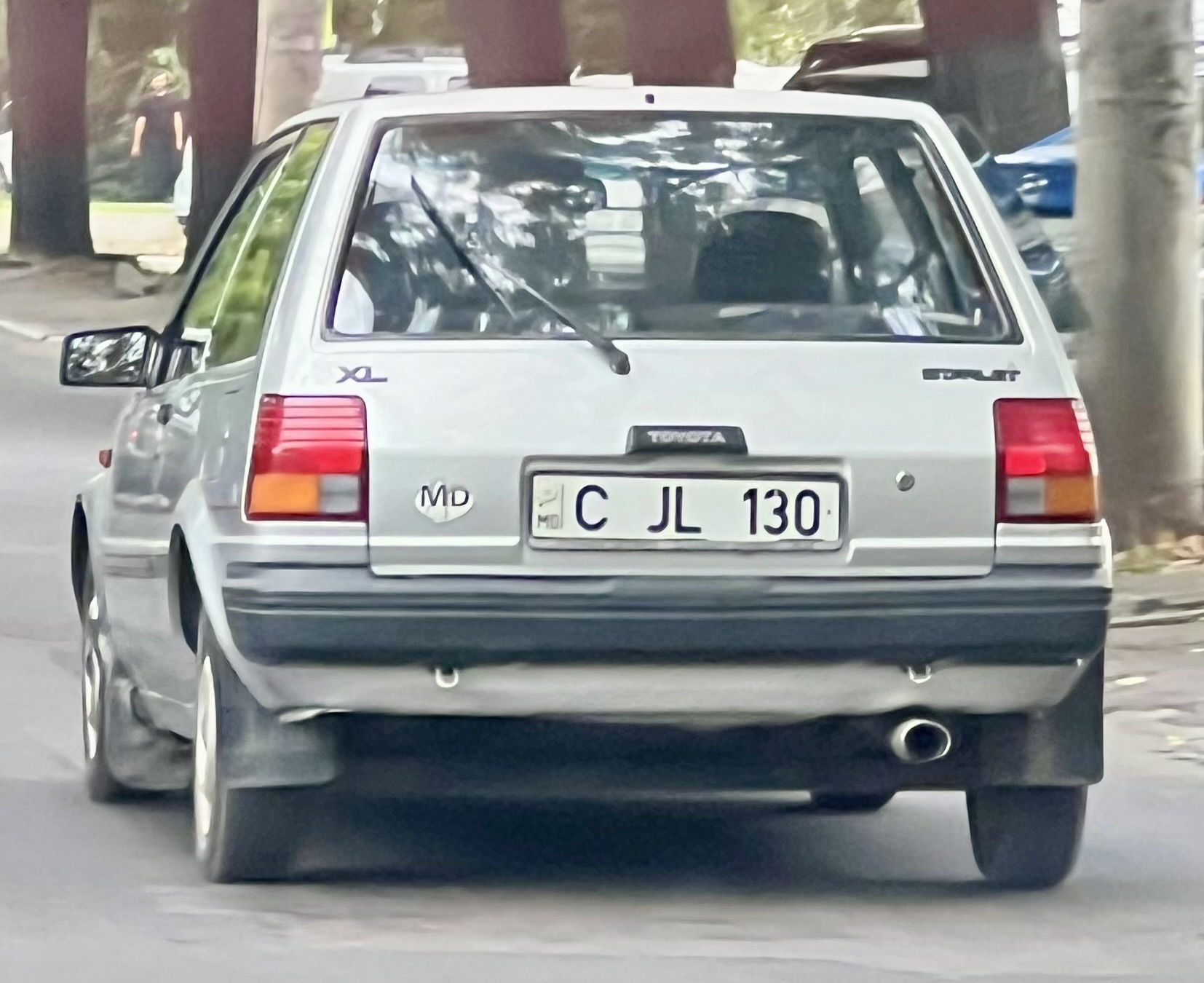 C JL 130, Toyota Starlet 3rd gen 3-door Hatch (P70), 1984–1989