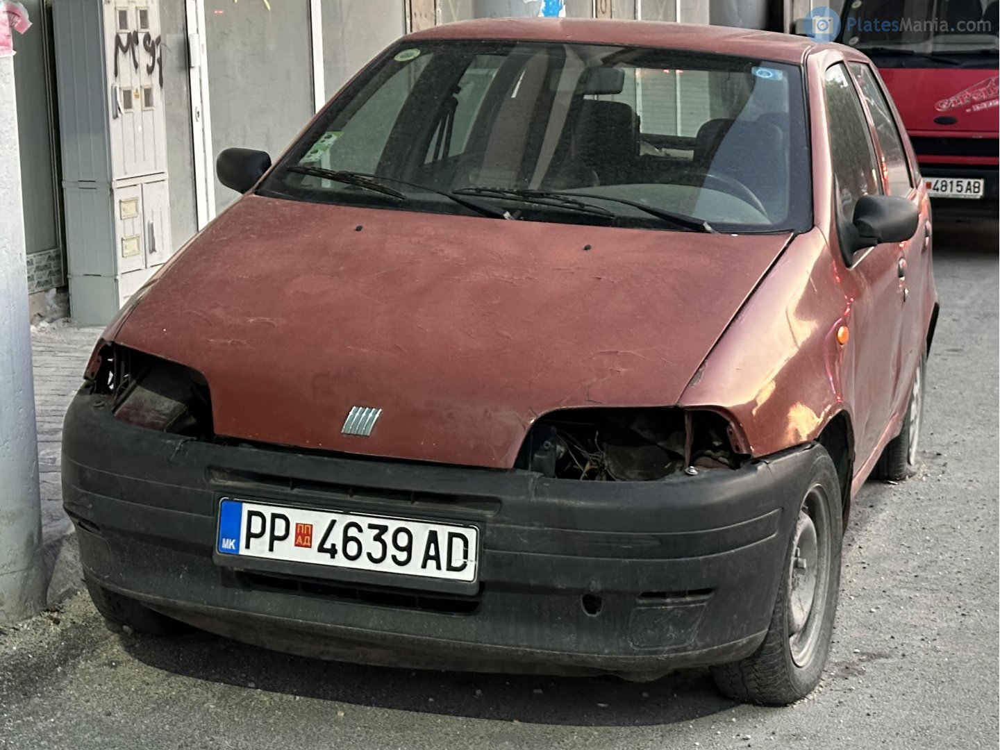 PP 4639 AD, FIAT Punto 1st gen 5-door Hatch (176), 1993–2000