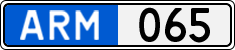 License plate of Armenia, High officials