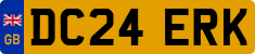 License plate of the United Kingdom, 2001 year system