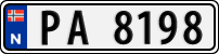License plate of Norway, Trailers, motorcycles, special vehicles