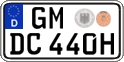German license plate, Plates for oldtimers (type 
