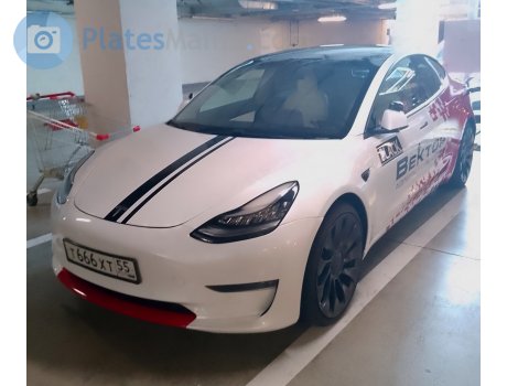 т666хт55, Tesla Model 3