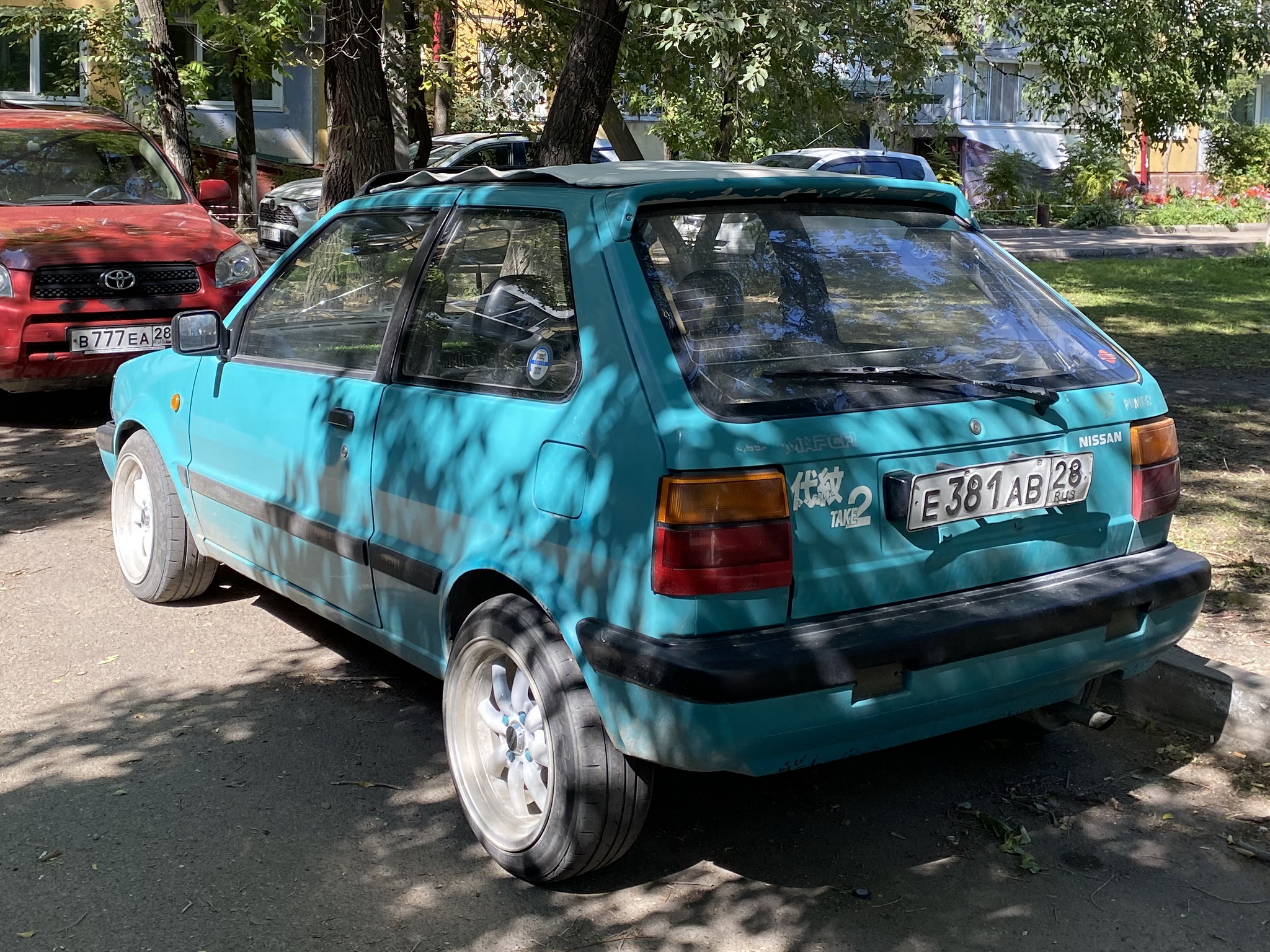 е 381 ав 28, Nissan March 1st gen 3-door Hatch (K10), 1982–1992