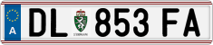 License plate of Austria, Regular plates
