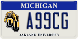 Michigan, Specialty plates (A12BC)