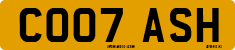 License plate of the United Kingdom, 2001 year system