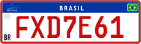 License plate of Brazil, Commercial vehicles (Mercosul)