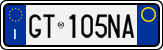 License plate of Italy, Cars (1994 year series)