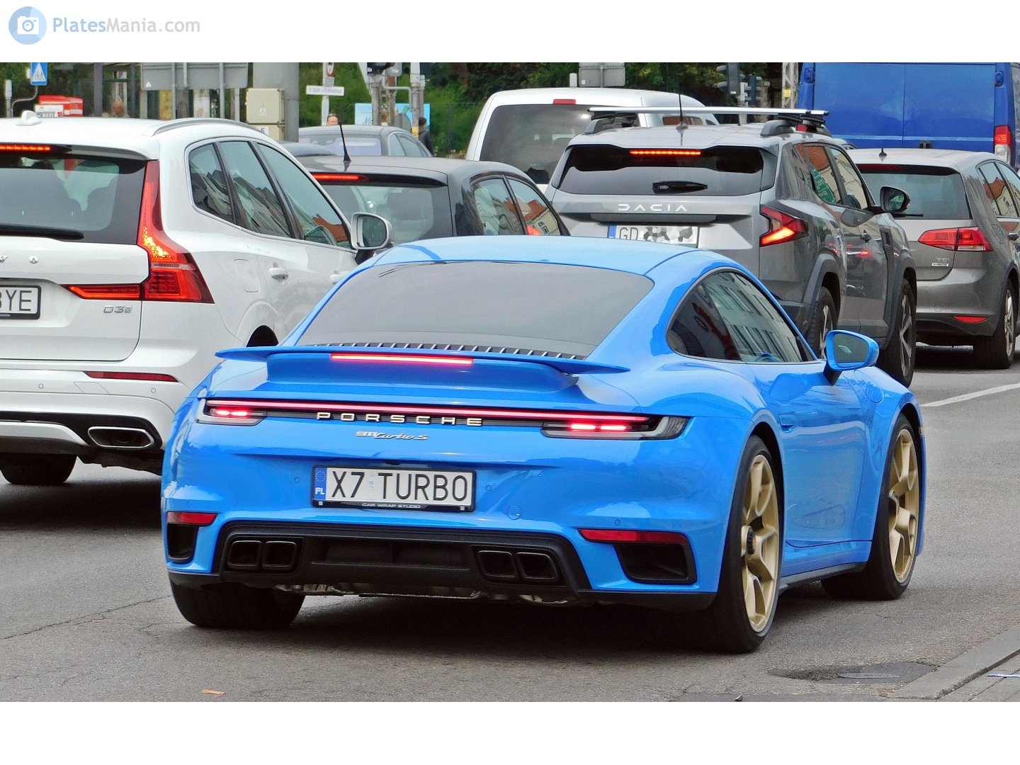 X7 TURBO, Porsche 911 8th gen Coupé (992.1), 2019–2025