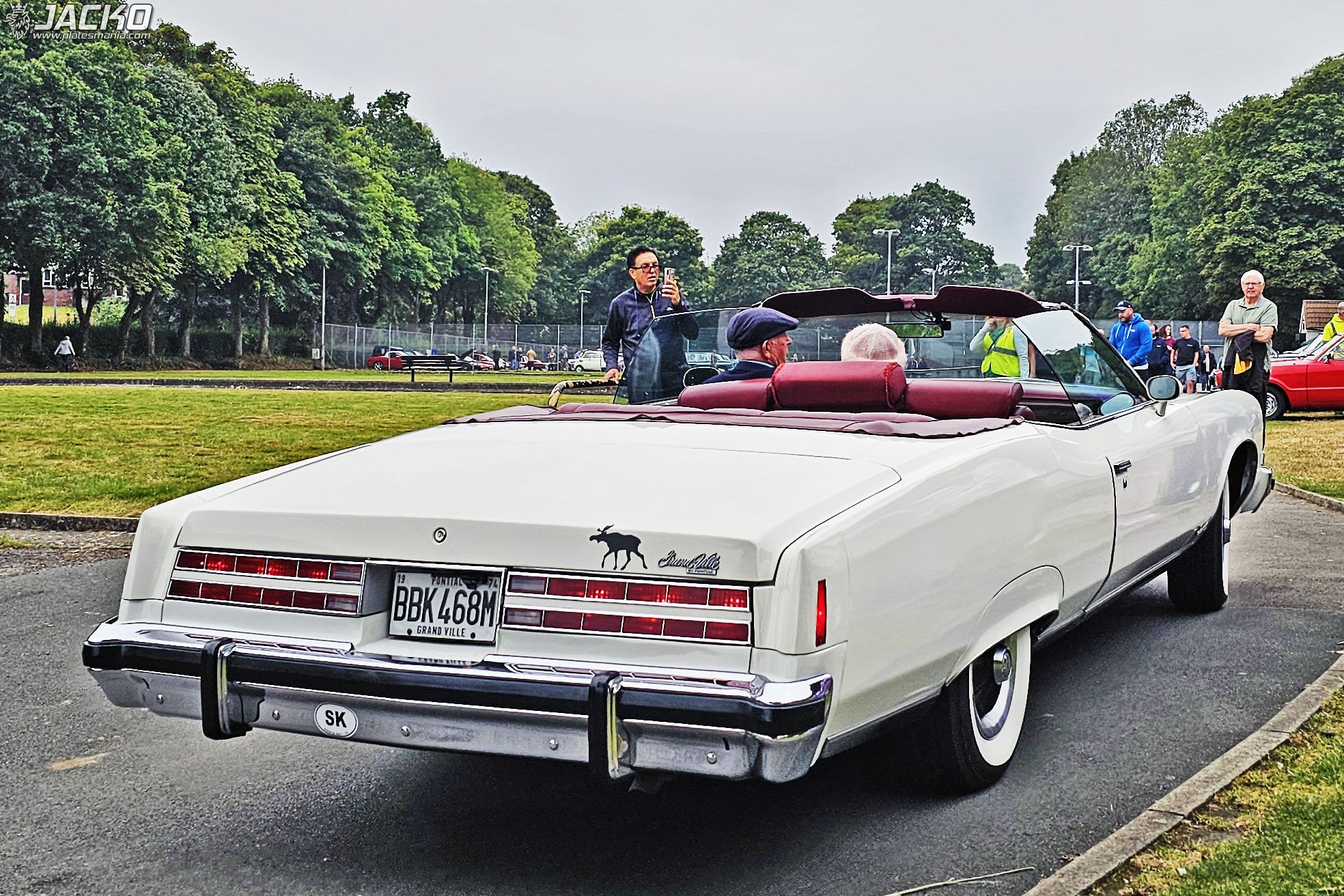 BBK468M, Pontiac Grand Ville 1st gen 1974 2-door Convertible (P67; B-body), 3rd facelift, 1973–1974
