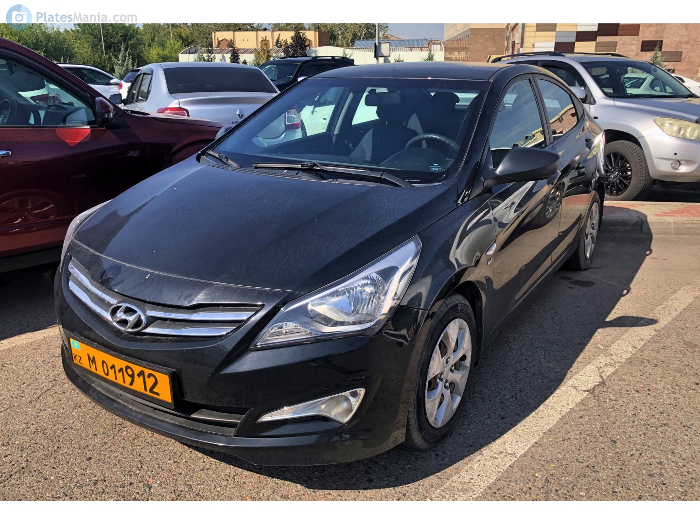 M 011912, Hyundai Accent 4th gen Sedan (RB), facelift, 2014–2019