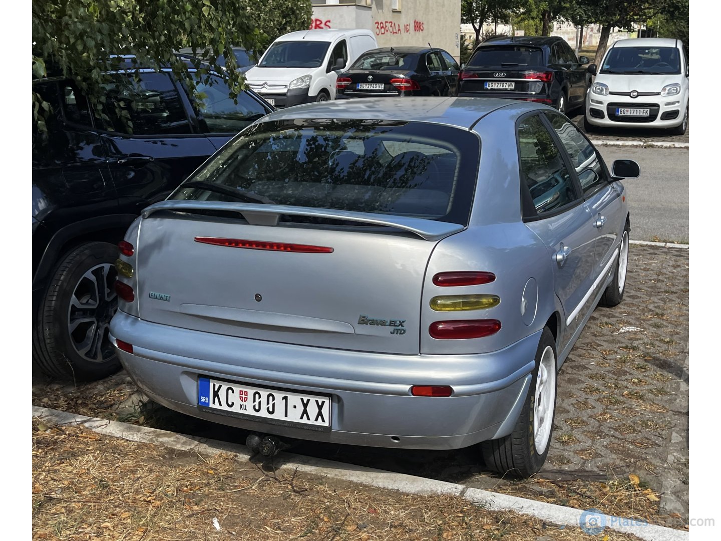 KC 001-XX, FIAT Brava 2nd gen 5-door Hatch (182), 1995–2001 (–2003 for LATAM-market)