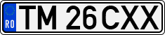License plate of Romania, Regular plates