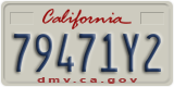 California, Commercial vehicles (12345A6)
