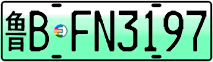 License plate of China, Electric vehicles