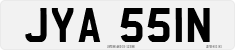 License plate of the United Kingdom, 1963 year system