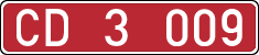 License plates of Spain, Diplomatic