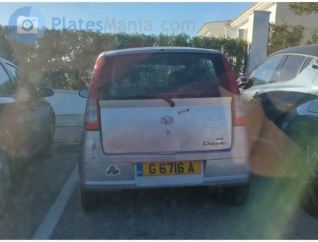 G 6716 A, Daihatsu Charade