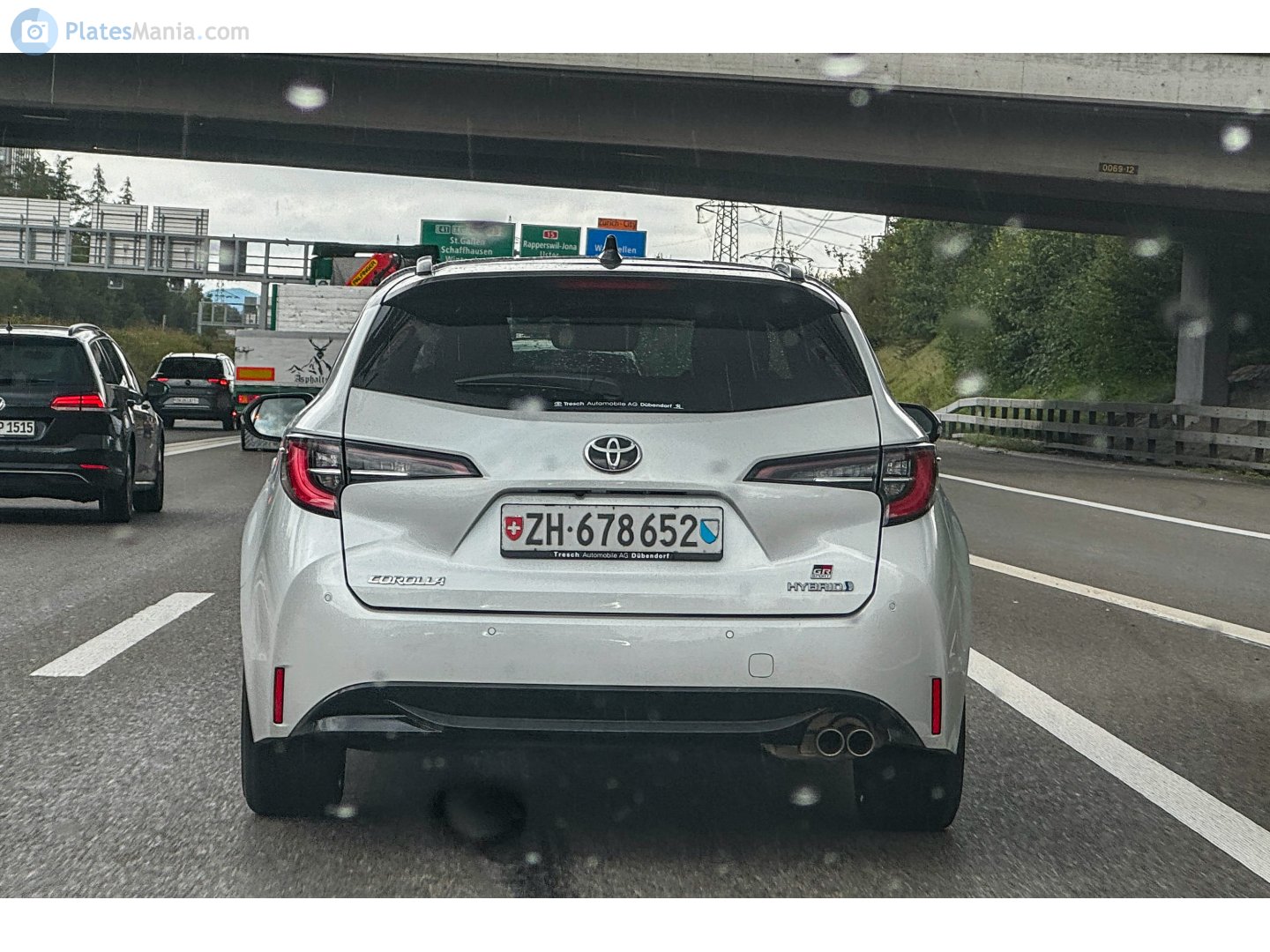ZH 678652, Toyota Corolla 12th gen Touring Sports (E210), 2019–