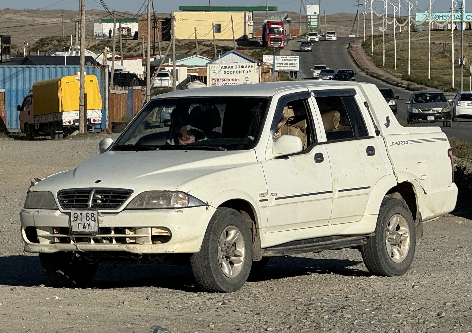 9168 ГАҮ, SsangYong (KGM) Musso 1st gen Sports Pickup (P100), 2002–2005