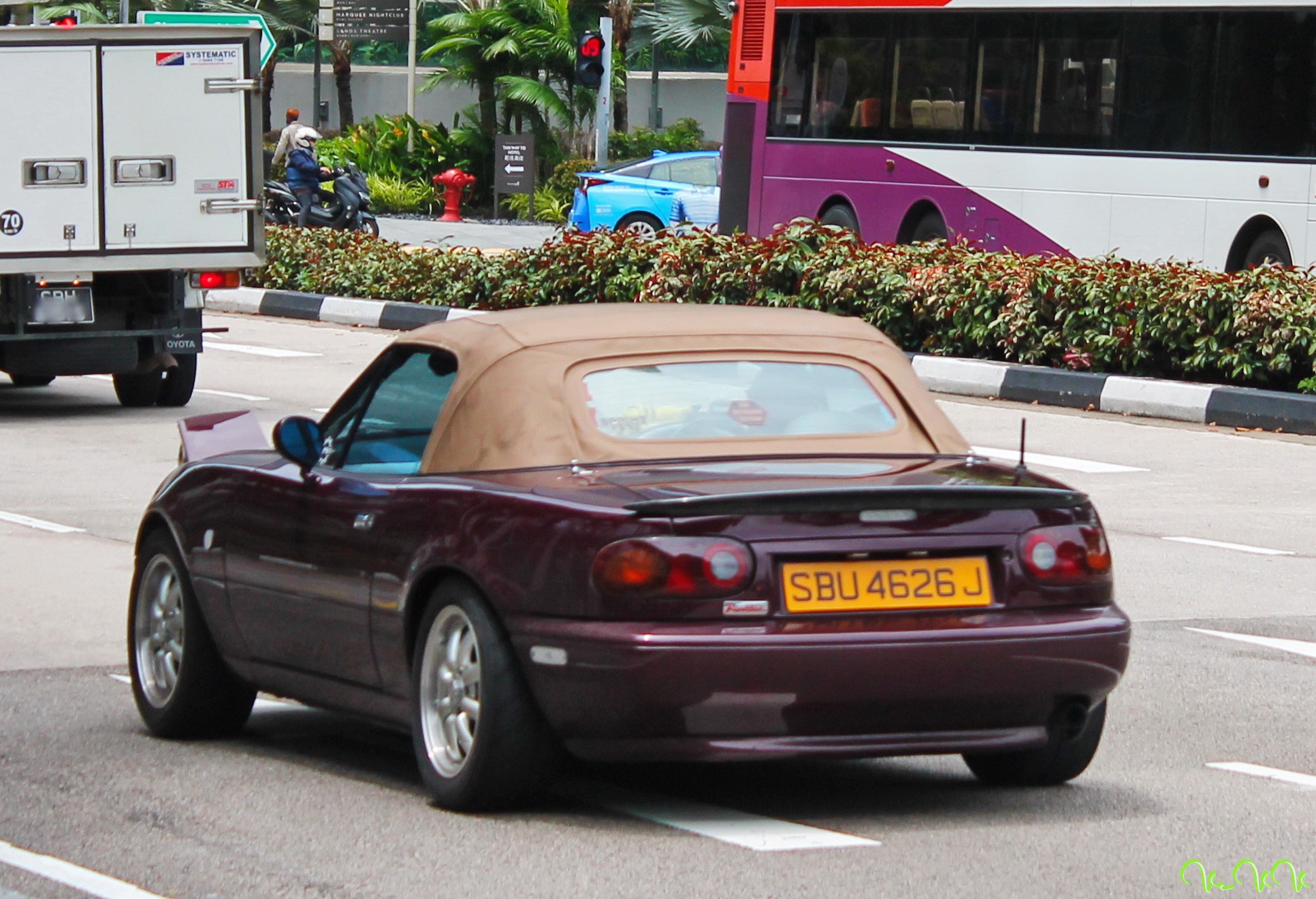 SBU 4626 J, Mazda MX-5/Miata 1st gen (NA), 1989–1997