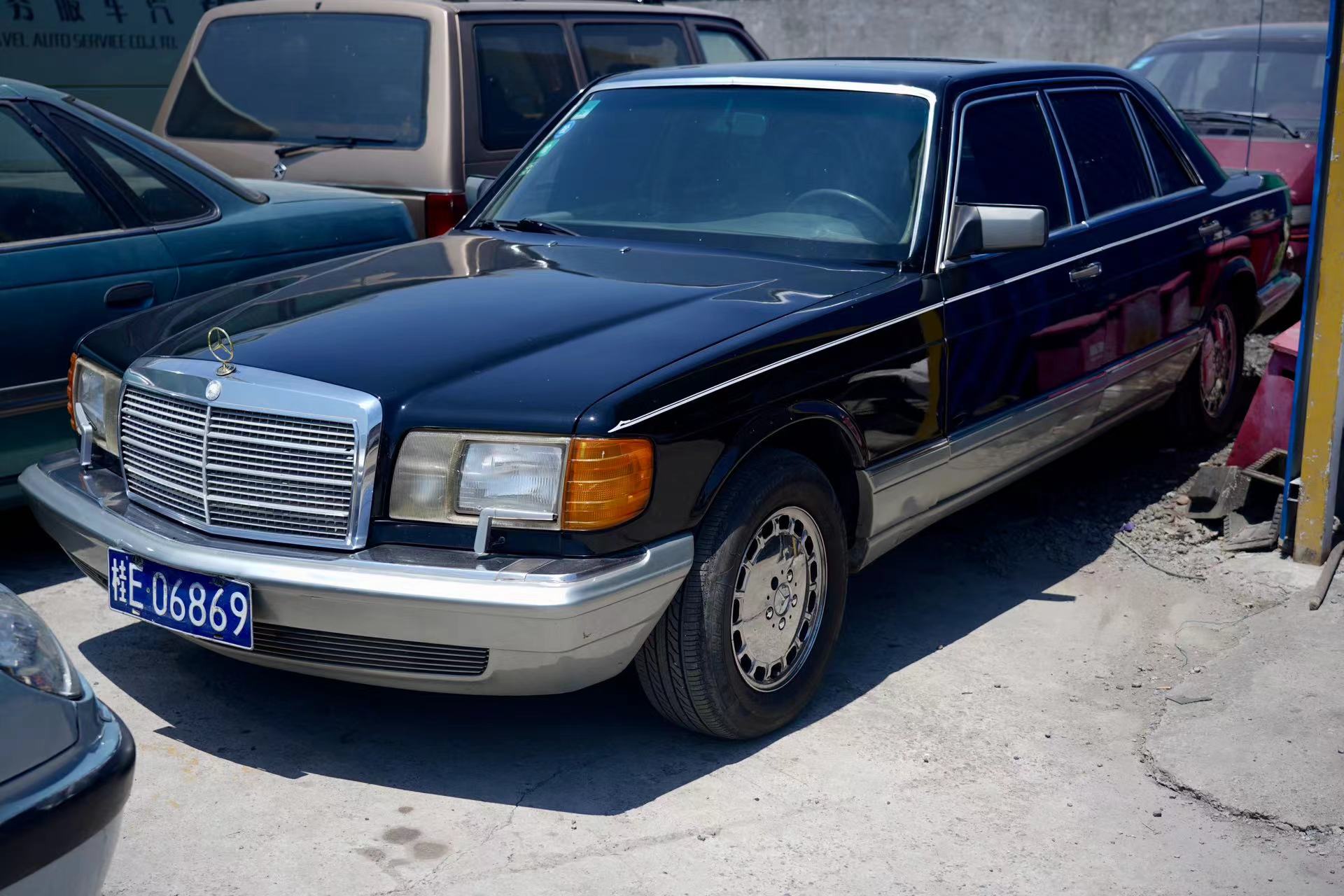 桂E·06869, Mercedes-Benz S-Klasse 4th gen Sedan (W126/V126), 1979–1991