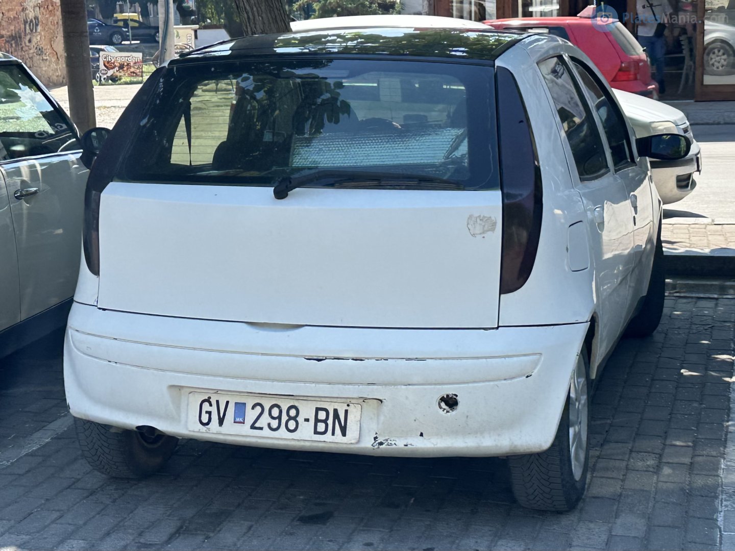 GV 298-BN, FIAT Punto 2nd gen 5-door Hatch (188), 1999–2003
