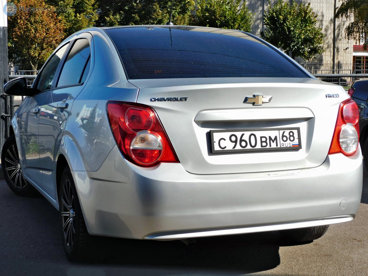 с 960 вм 68, Chevrolet Aveo 2nd gen Sedan (T300), 2011–2016