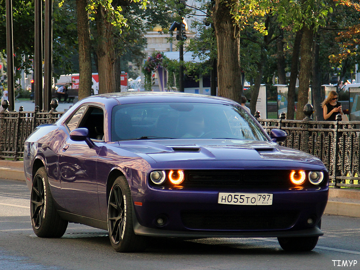 н 055 то 797, Dodge Challenger 3rd gen (LA/LC), facelift, 2014–2023