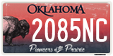 Oklahoma, Specialty plates