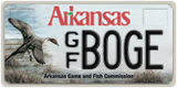 Arkansas, Specialty plates (AB XXXX / XXXXX)
