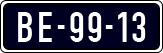License plate of the Netherlands, Imported oldtimers (commercial vehicles)